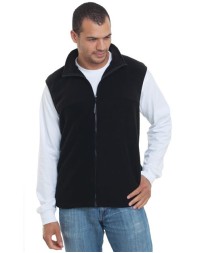 Bayside 1120 USA-Made Full-Zip Fleece Vest