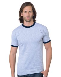 Bayside 1800 USA-Made Ringer T-Shirt