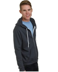 Bayside 875 USA-Made Full-Zip Fleece Sweatshirt