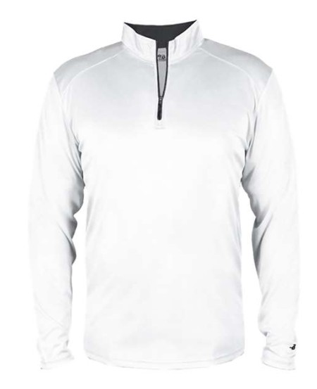 Badger 2102  Youth BCore QuarterZip Pullover for Sports   Performance