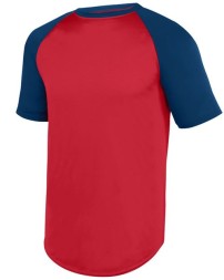 Augusta Sportswear 1509 Youth Wicking Short Sleeve Baseball Jersey
