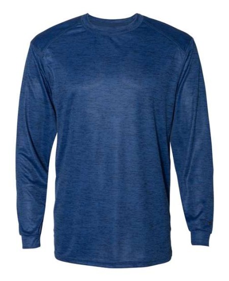 Badger Tonal Blend Long Sleeve TShirt 4174 Comfortable Long Sleeve TShirt for Boys
