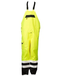 Kishigo RWB106-107 Premium Black Series® Rainwear Bib