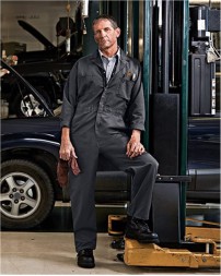 Red Kap CT10EXT Twill Action Back Coverall Extended Sizes