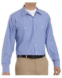 Red Kap SP10T Premium Long Sleeve Work Shirt - Tall Sizes