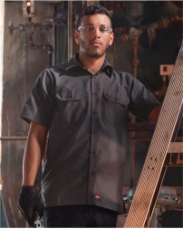 Red Kap SY60T Ripstop Short Sleeve Work Shirt - Tall Sizes
