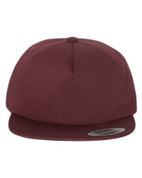 YP Classics 6502 Lightly-Structured Five-Panel Snapback Cap