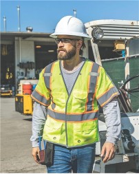 Kishigo 1552B Premium Brilliant Series® Breakaway Class 3 Vest