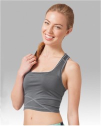 Boxercraft YS83 Youth Cropped Middie Tank