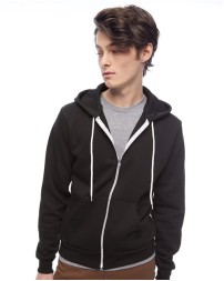 American Apparel F497US USA-Made Flex Fleece Full-Zip Hoodie