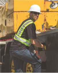 Kishigo B200-204 EV Series® Enhanced Visibility Contrast Pocket T-Shirt