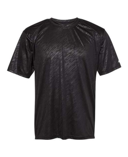 Badger Line Embossed TShirt 4131 Stylish Embossed TShirt for Boys