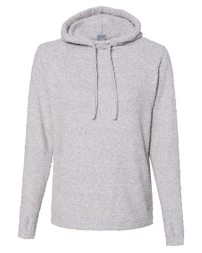 J. America 8680 Women’s Teddy Fleece Hooded Pullover