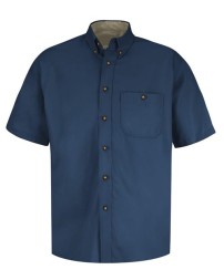 Red Kap SC64 Short Sleeve 100% Cotton Dress Shirt