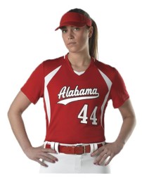 Alleson Athletic 552JW Women's Short Sleeve Fastpitch Jersey