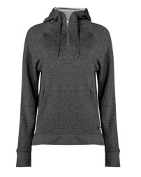 Badger 1051 FitFlex Women's French Terry Hooded Quarter-Zip
