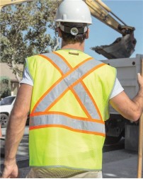 Kishigo 1576-1577 Premium Brilliant Series® X Back Dual Compliant Vest