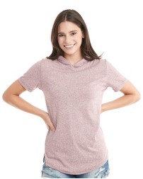 Next Level 2022 Mock Twist Hoodie T-Shirt