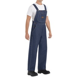 Red Kap BD10EXT Denim Bib Overall Extended Sizes