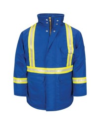 Bulwark JLPC Deluxe Parka With Reflective Trim - EXCEL FR® ComforTouch