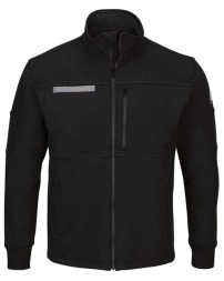 Bulwark SEZ2T Zip Front Fleece Jacket-Cotton /Spandex Blend - Tall Sizes