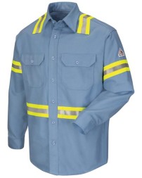 Bulwark SLDTT Enhanced Visibility Uniform Shirt - Tall Sizes