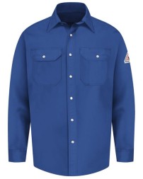 Bulwark SES2T Snap-Front Uniform Shirt - EXCEL FR® - Tall Sizes