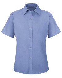 Red Kap SP25 Women's Short Sleeve Specialized Pocketless Work Shirt