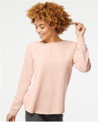 Independent Trading Co. PRM2000 Women's California Wave Wash Crewneck Sweatshirt