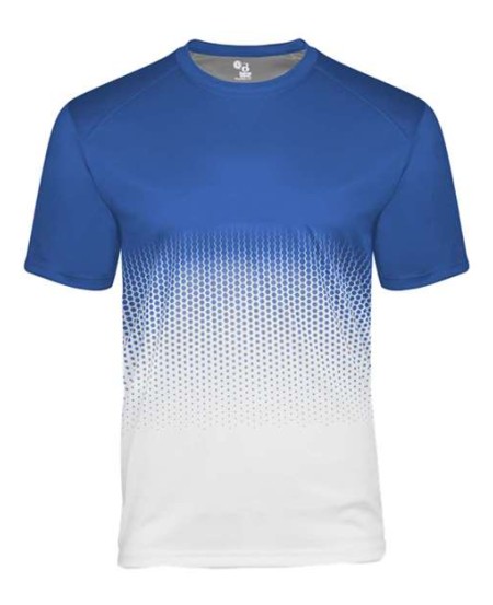Badger Youth Hex 2 0 TShirt 2220 Durable   Comfortable Youth TShirt