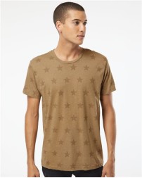 Code Five 3929 Star Print Tee