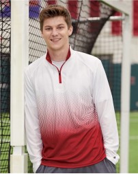 Badger 4222 Hex 2.0 Quarter-Zip Pullover
