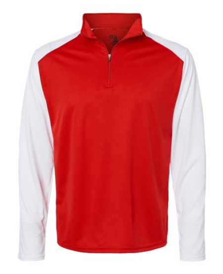 Badger Breakout QuarterZip Pullover 4231 QuarterZip Breakout Pullover for Boys