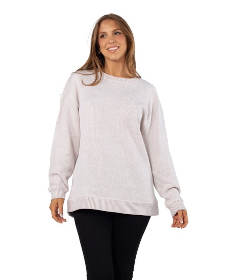 chicka-d 2121 Ladies' Warm Up Crew Sweatshirt