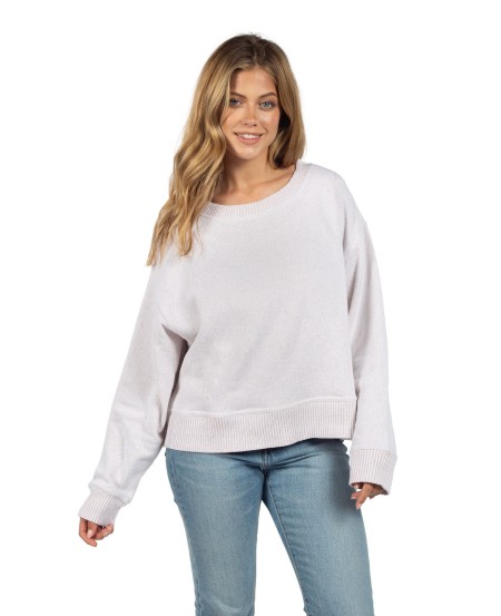 chicka-d 2125CK Ladies' Cool Down Cropped Pullover