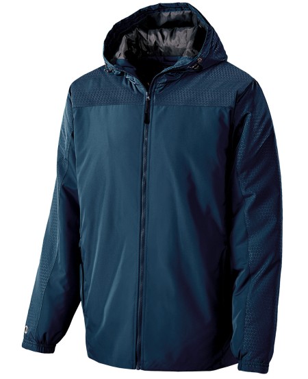 Holloway 229017 Adult Polyester Full Zip Bionic Hooded Jacket
