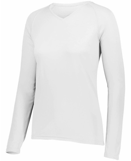 Augusta Sportswear 2797 Ladies' Attain Wicking Long-Sleeve T-Shirt