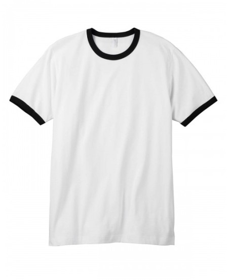 3055C Bella   Canvas Men s Jersey Short Sleeve Ringer T Shirt