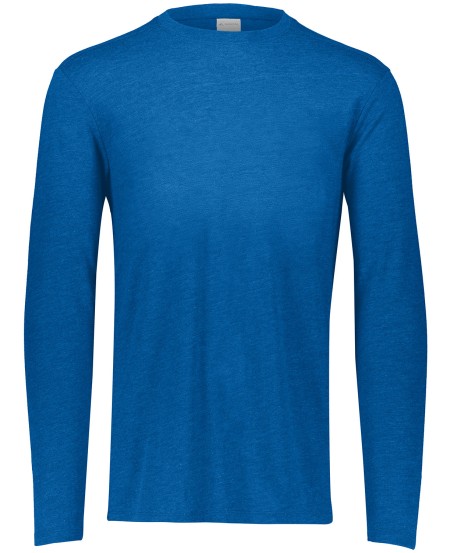 Augusta Sportswear 3076 Youth Tri-Blend Long Sleeve T-Shirt