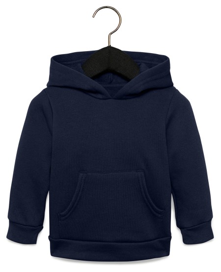 Bella  Canvas 3719T Toddler Sponge Fleece Pullover Hooded Sweatshirt