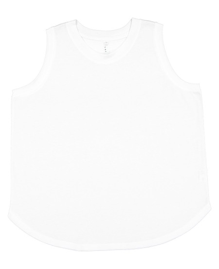 Live and Tell by LAT 3892LA Ladies' Curvy Relaxed Tank
