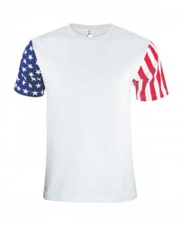 3976 Code Five Men's Stars & Stripes T-Shirt
