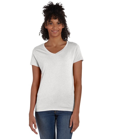 Hanes 42VT   Ladies' Perfect-T Triblend V-Neck T-shirt