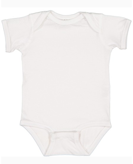 Rabbit Skins 4424 Infant Fine Jersey Bodysuit
