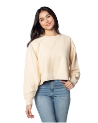 chicka-d 470   Ladies' Corded Boxy Pullover
