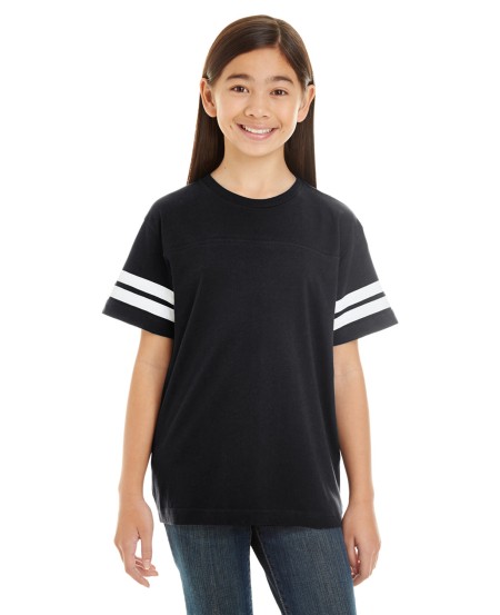 Live and Tell by LAT 6137 Youth Football Fine Jersey T-Shirt