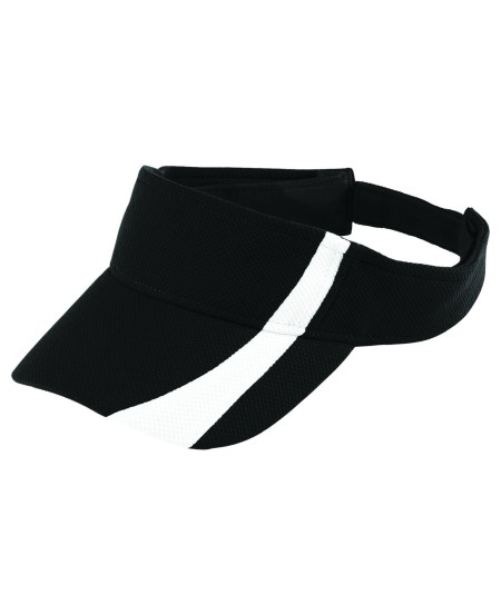Augusta Sportswear 6260 Adult Adjustable Wicking Mesh Two-Color Visor