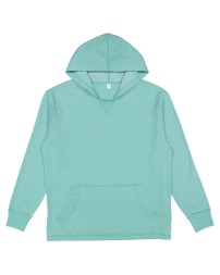 Live and Tell by LAT 6936 Adult Vintage Wash Fleece Hooded Sweatshirt