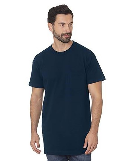 Bayside 7200T Unisex Big  Tall USA Made Pocket T-Shirt