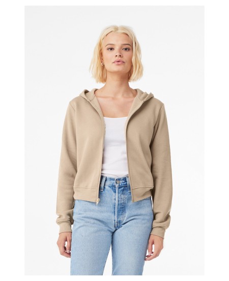 Bella  Canvas 7539 Ladies' Sponge Fleece Full-Zip Hooded Sweatshirt